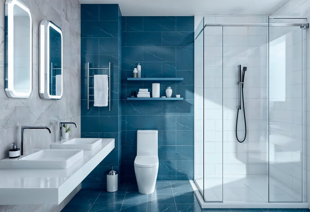 Small bathroom redesign in Renton - Space-saving bathroom solutions and compact bathroom remodeling services